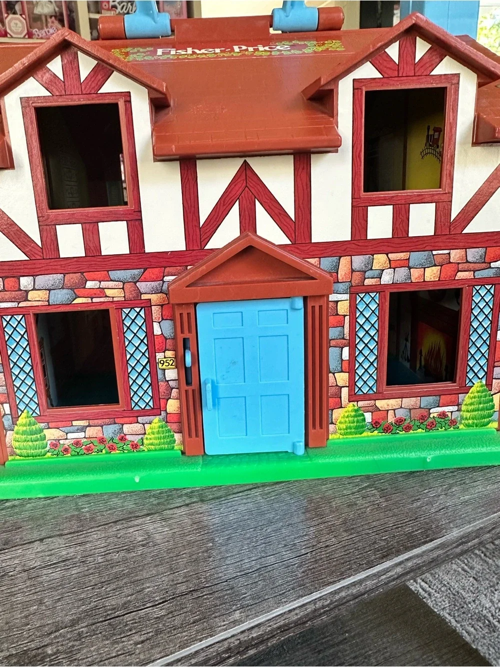 Fisher-Price 1980 Vintage Tutor Dollhouse Playset with Snoopy